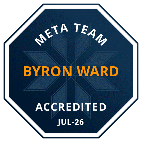 Example Meta Team accreditation badge